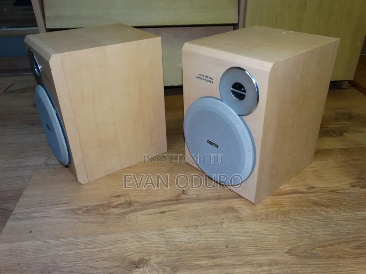 Powerful Philips Bookshelf Speakers Good Sound Quality