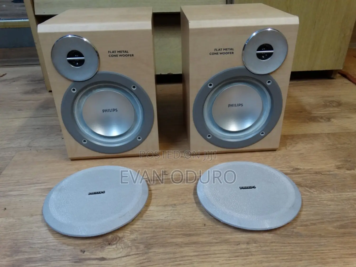 Powerful Philips Bookshelf Speakers Good Sound Quality
