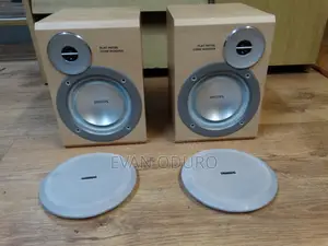 Powerful Philips Bookshelf Speakers Good Sound Quality