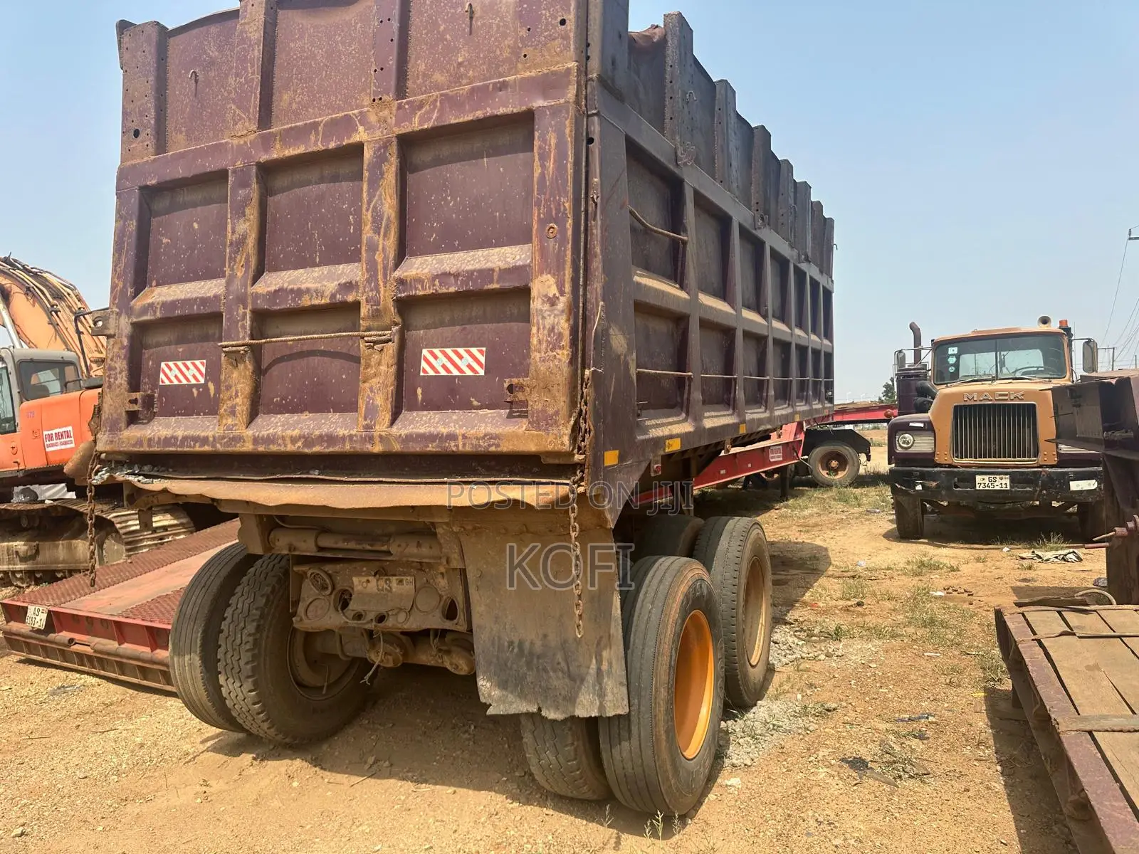 Semi Trailer Tipper Bucket
