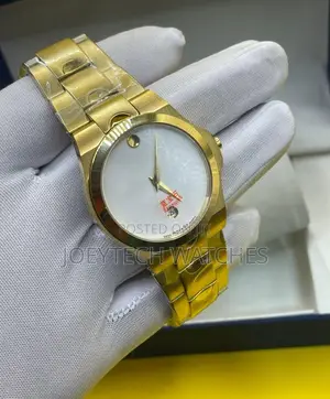 Original Movado Stainless Steel Watch
