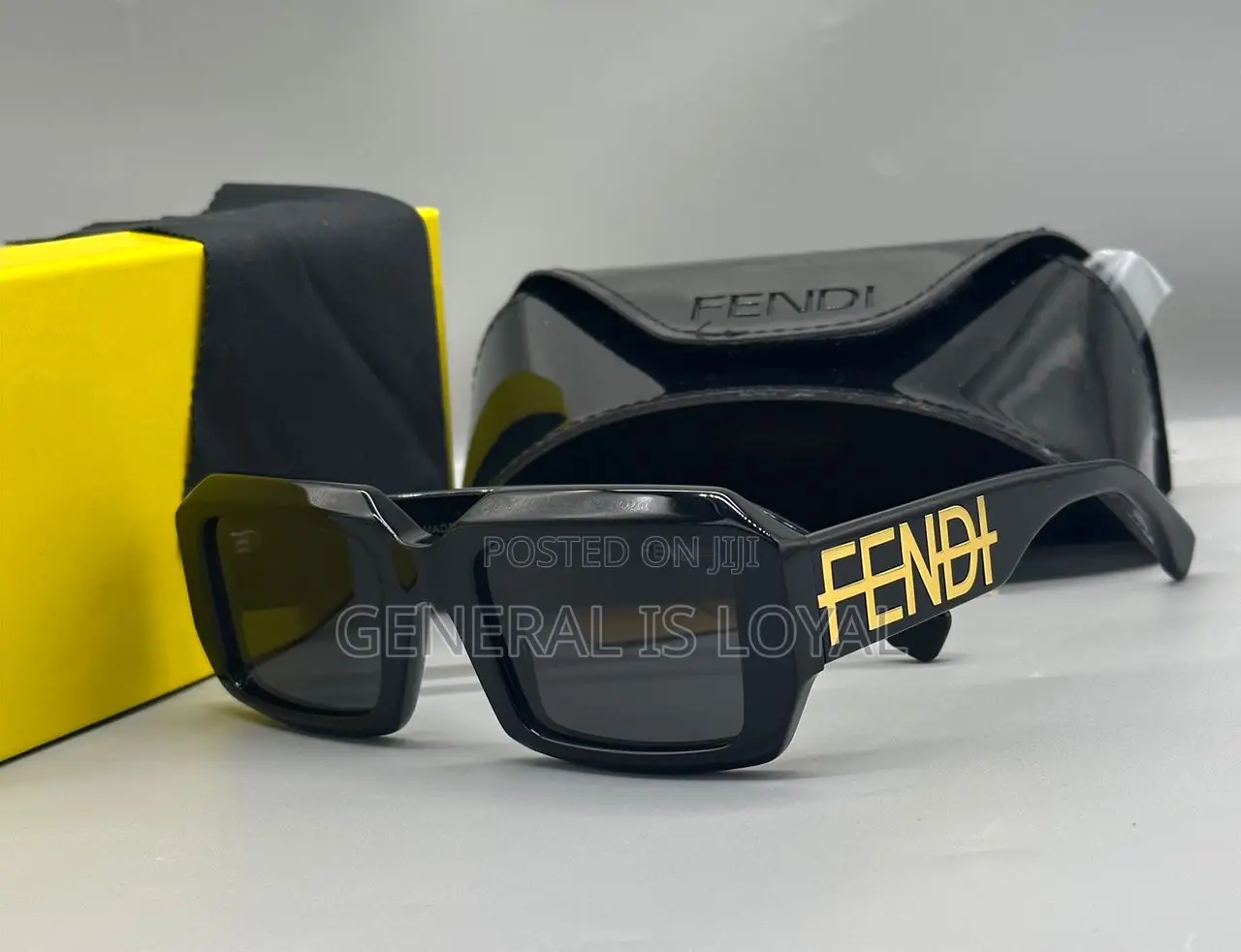 Fendigraphy Black Glasses