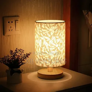 Linen Touch Desk Lamp With Warm White Light