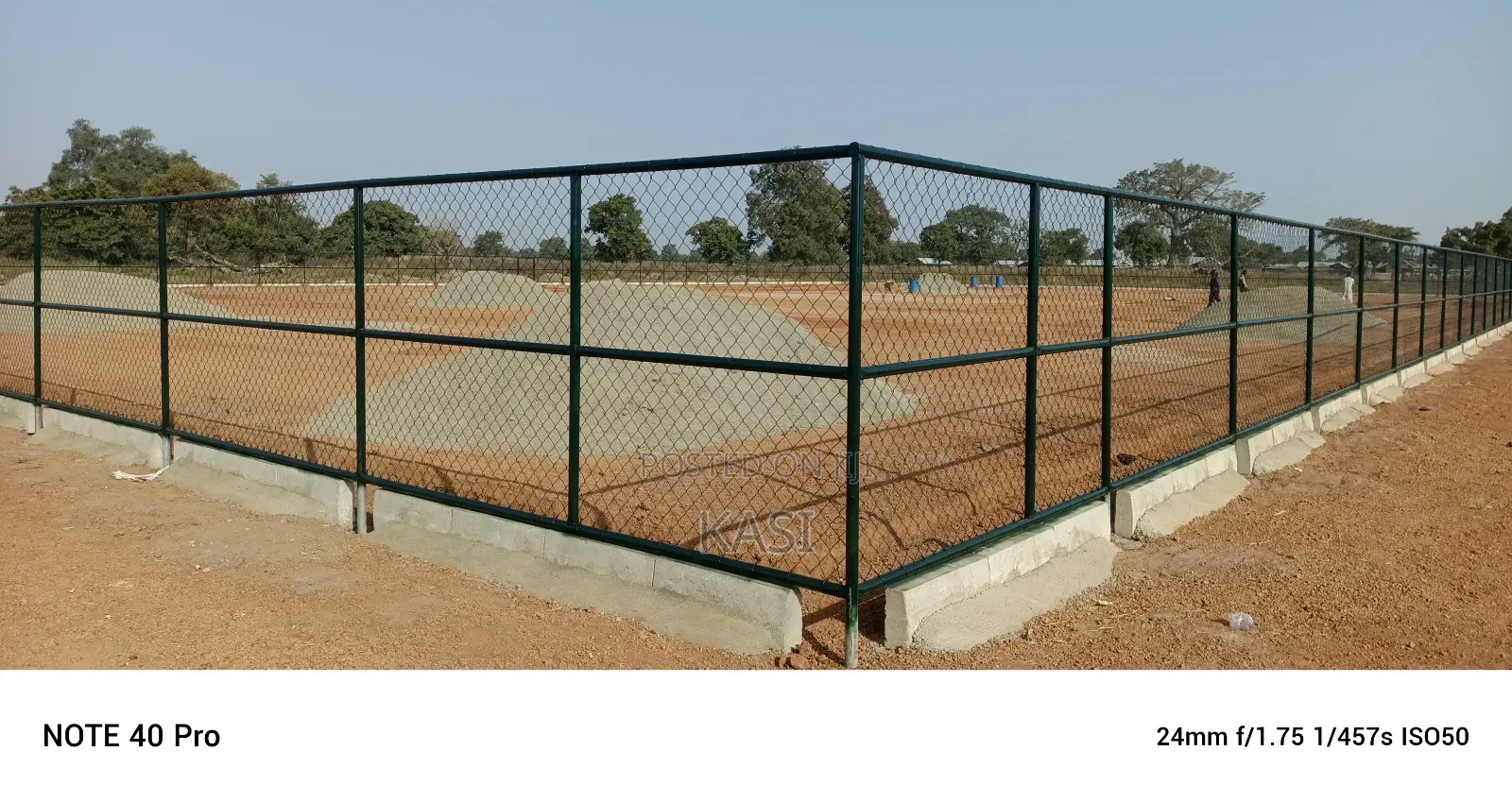 Kpasong Field Fencing