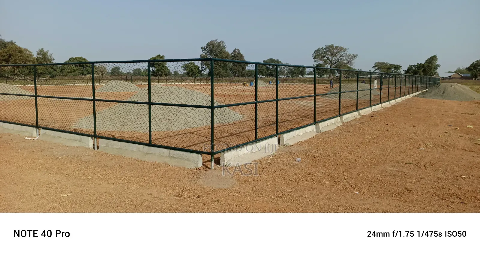 Kpasong Field Fencing