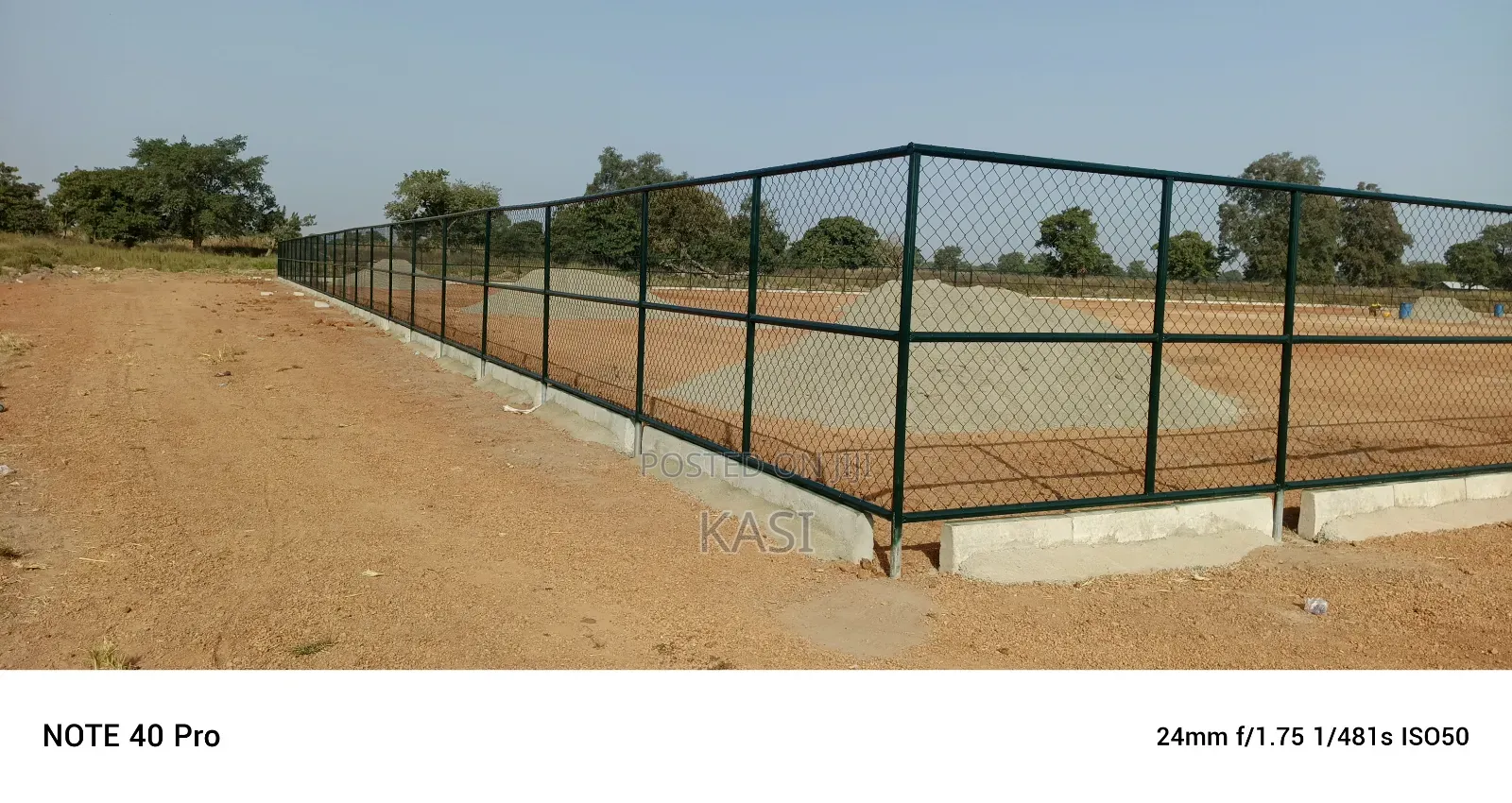 Kpasong Field Fencing