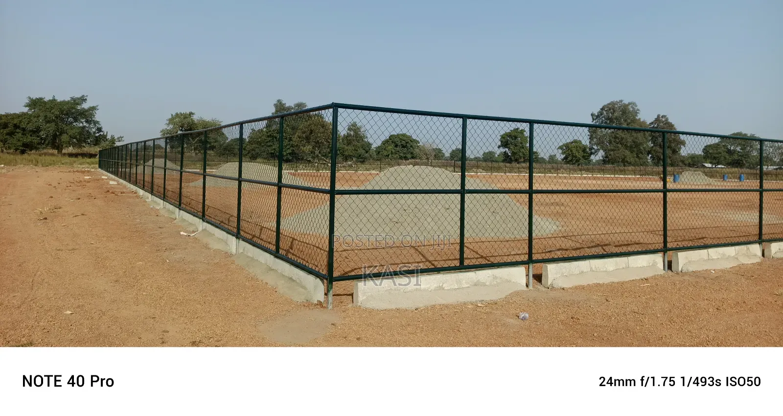 Kpasong Field Fencing