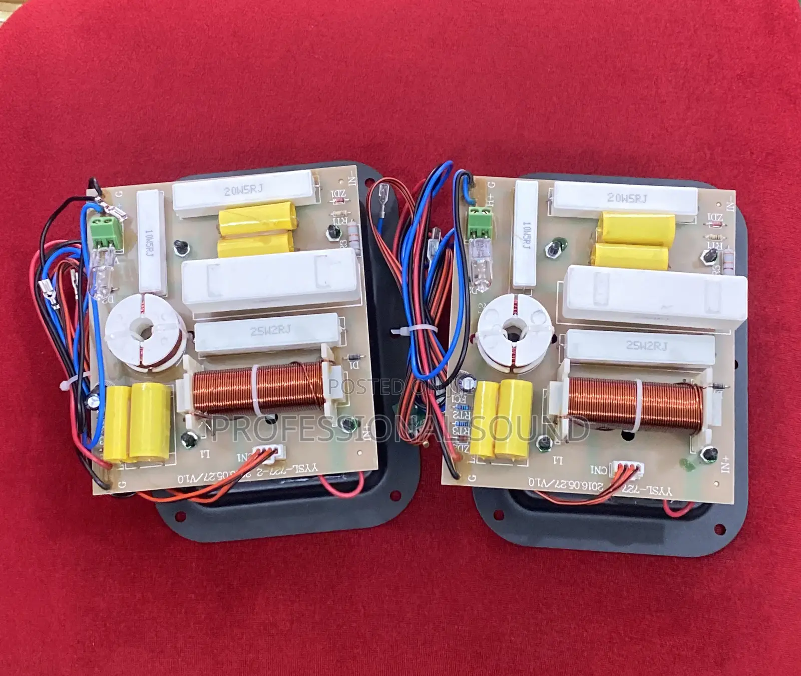 Speaker Crossover With Terminal 2way