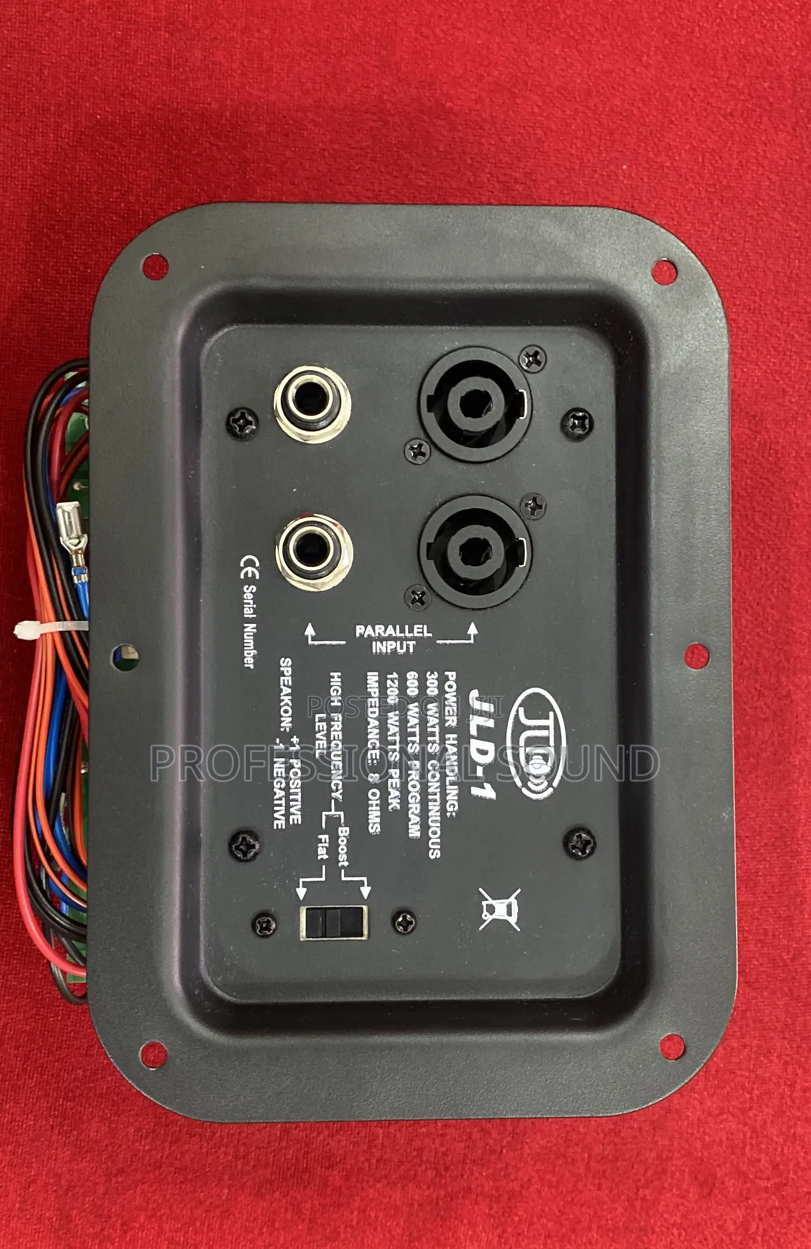 Speaker Crossover With Terminal 2way