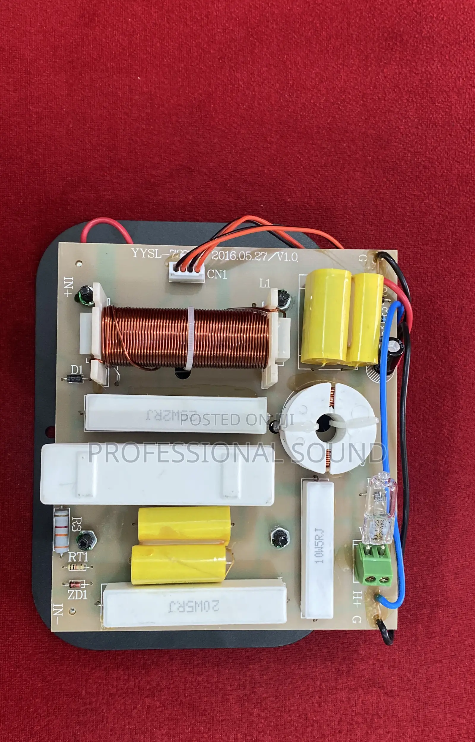 Speaker Crossover With Terminal 2way