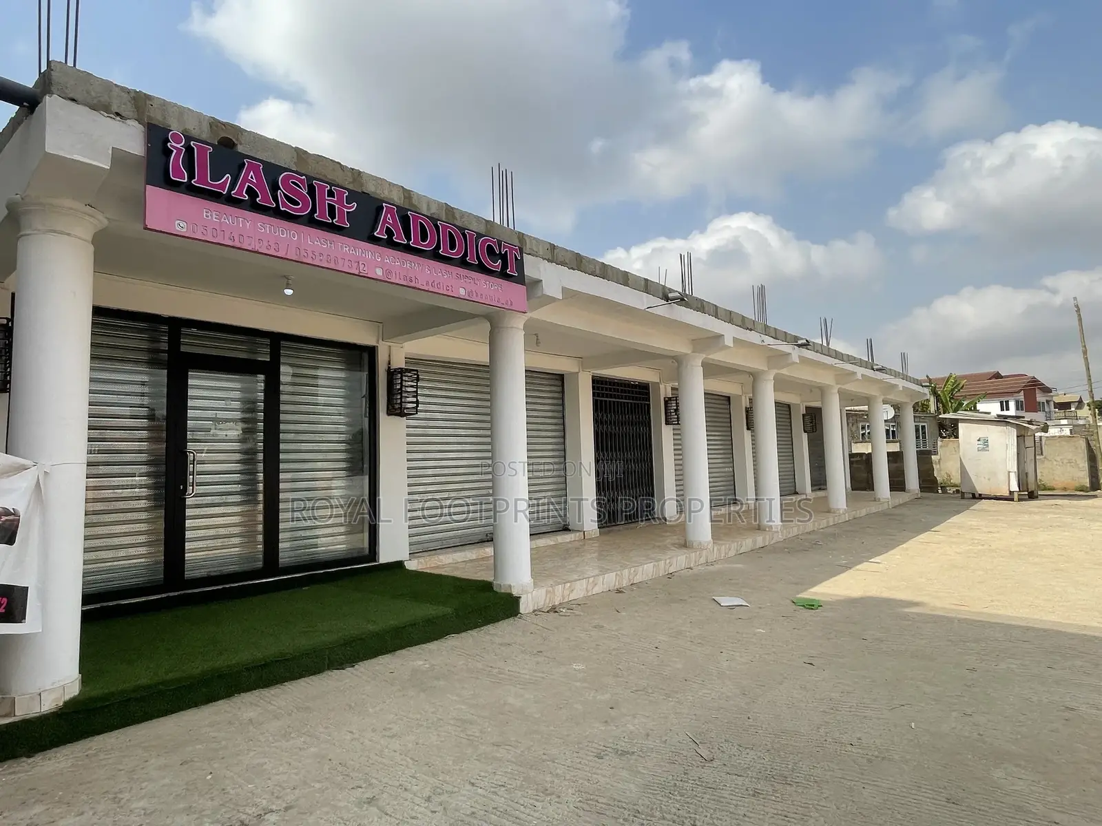 A Newly Built Single Shop at Ashaley Botwe