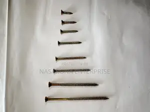 Wood Screw (All Sizes Available) 1lbs Gold/Black