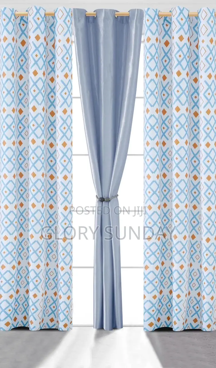 3in1 Pure Cotton Curtains