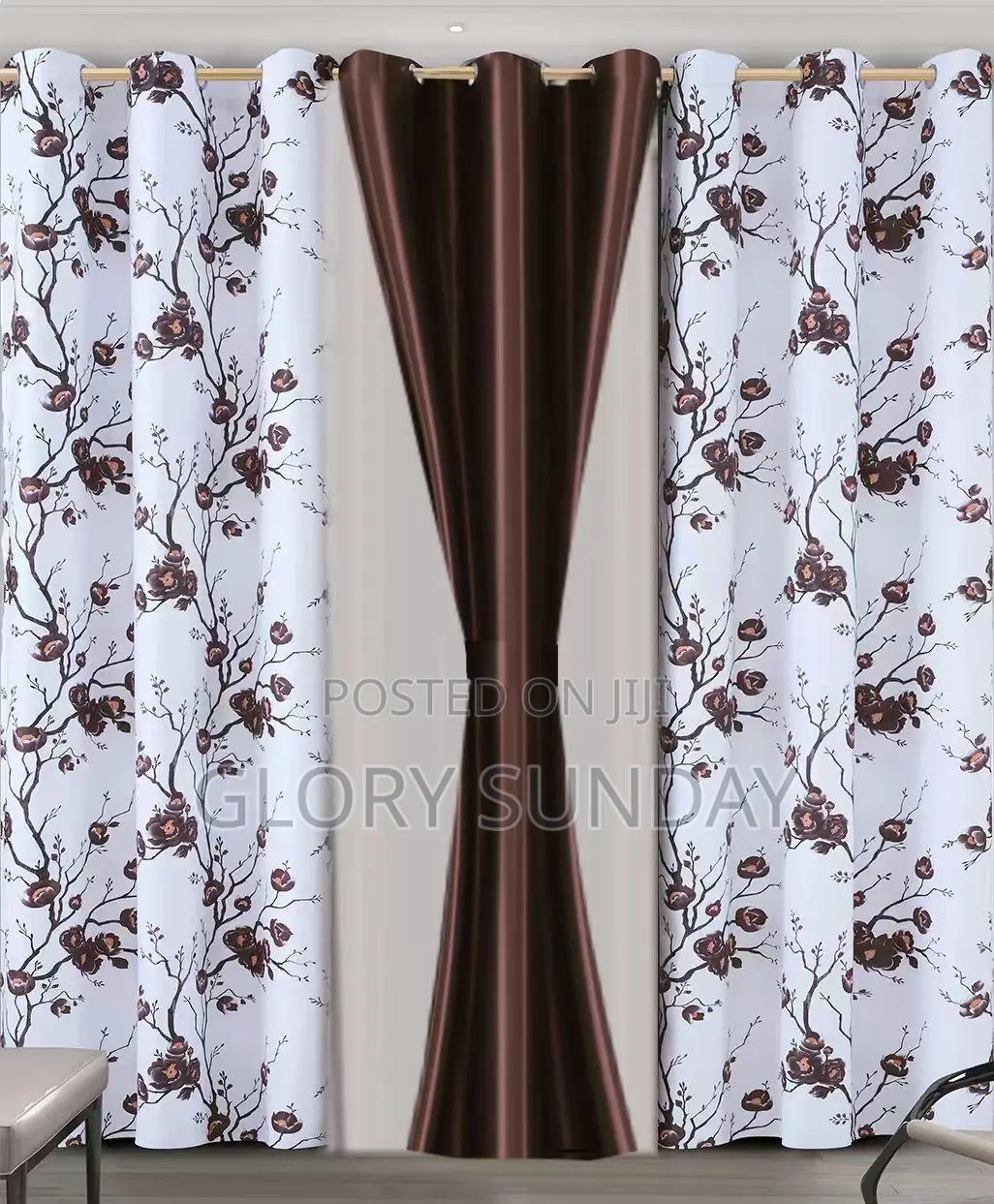 3in1 Pure Cotton Curtains