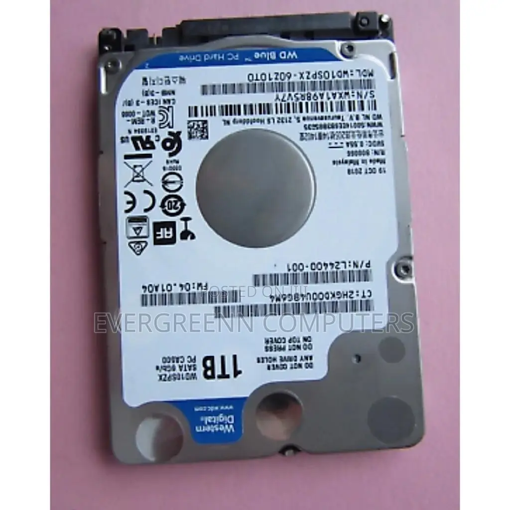 1tb Wd Laptop Hard Drive, Compatible With Every Brand.