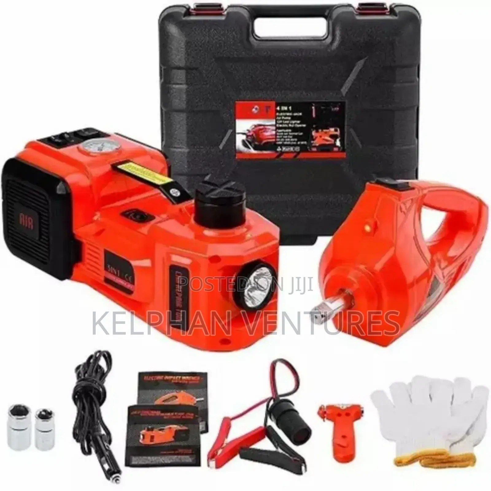 5 in 1 Electric Car Jeck and Wrench