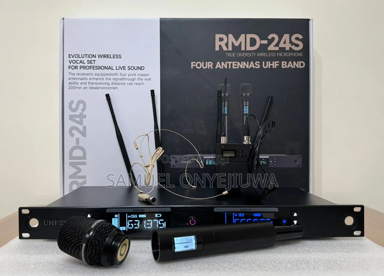 RMD-24S WIRELESS MICROPHONE With 300 Meters