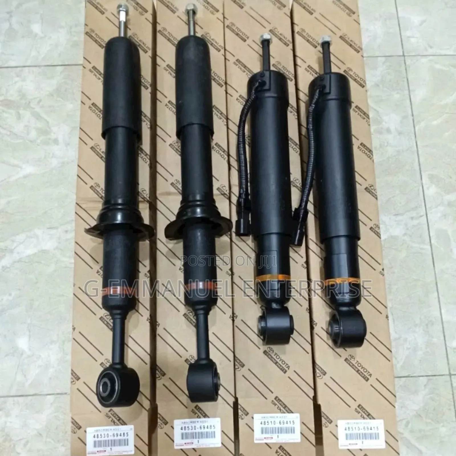 Toyota Land Cruiser 2015-18 Front Rear Shock Absorbers.