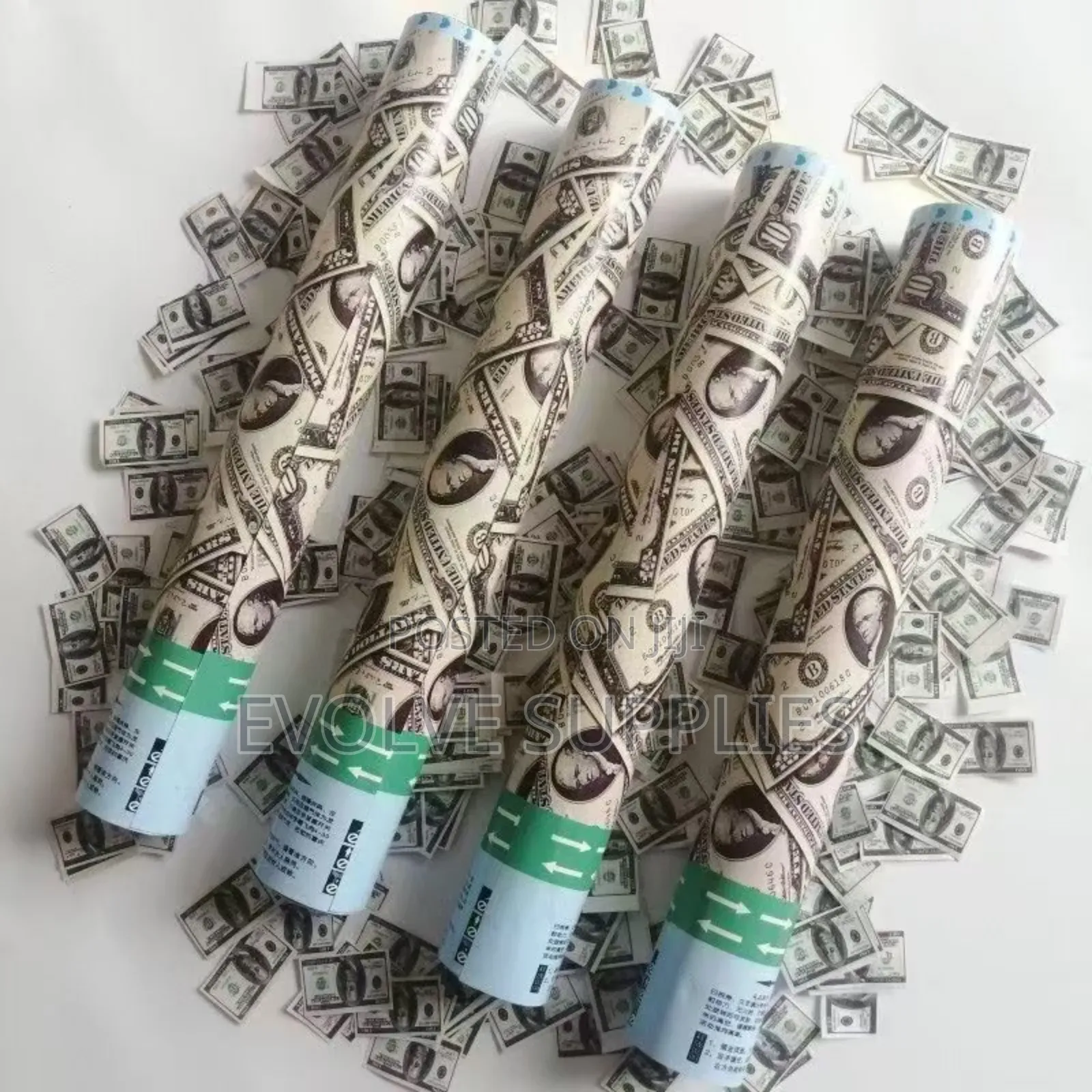 Dollar Theme Popper or Confetti