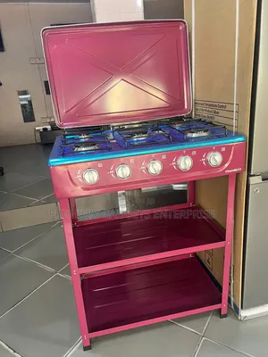 Nasco Heavily Discounted 5 Burner Gas Stove With Shelves
