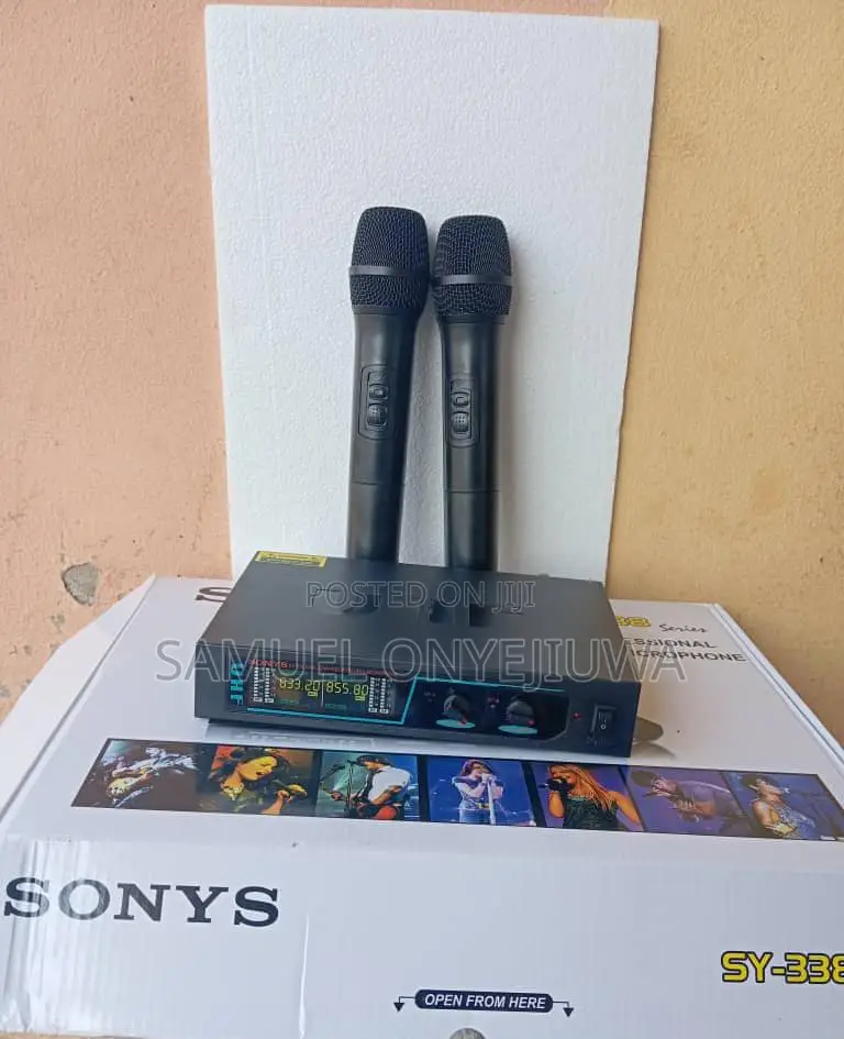 Sonys Wireless Microphone Sy-338