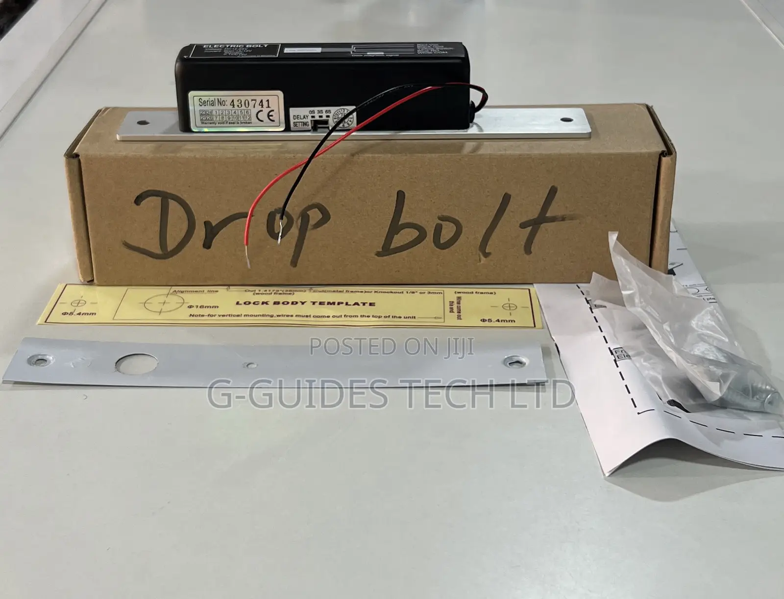 Electric Bolt Lock, 12v DC Electric Drop Bolt Lock