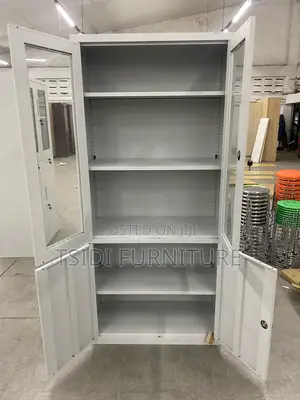 Quality Office Cabinet With Glass Door