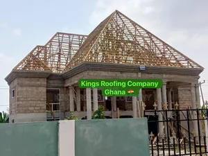 Experts in Alu-Zinc Roofing Wood-Work Structure