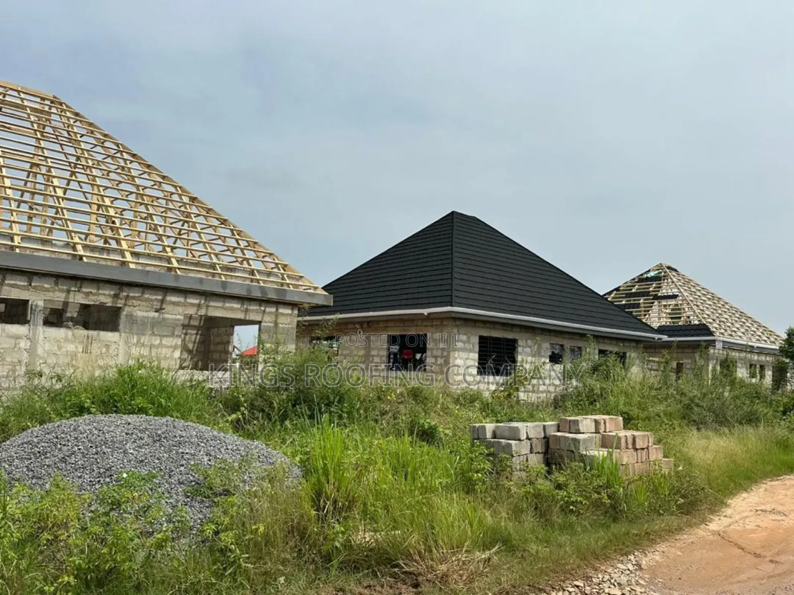Experts in Alu-Zinc Roofing Wood-Work Structure