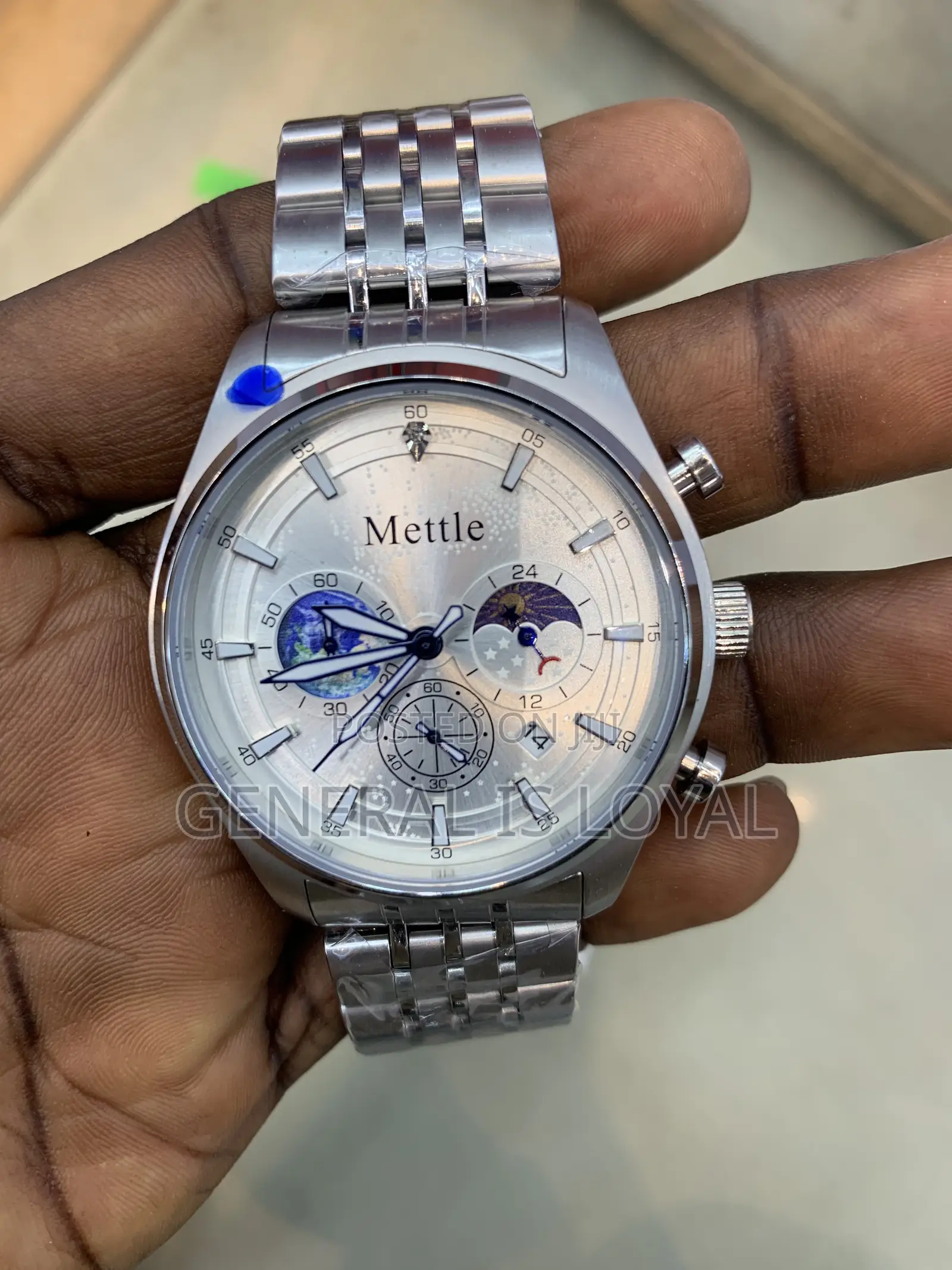 Mettle Gold /Sliver , Black Two Tone Stainless Watch
