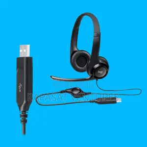 Photo - Logitech H390 USB Headset With Noise Canceling Microphone