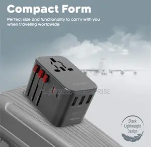 SIMULTANEOUS CHARGING PROMATE 36 Watts Travel Adapter