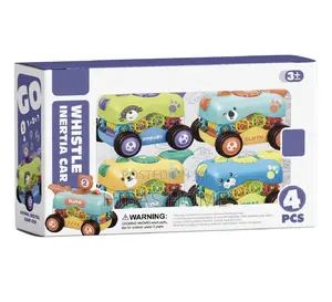 Whistle Inertia Car Animal Push Go Car Big Six