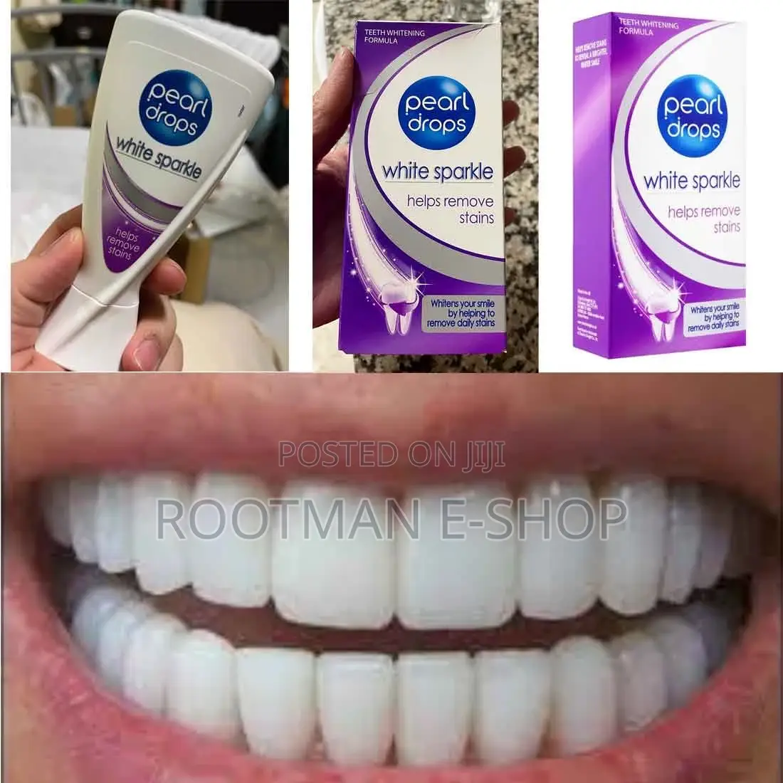 Pearl Drops Toothpolish White Sparkle Help Remove Stains 50m