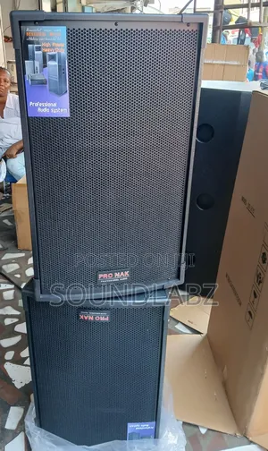 Pro-Nak Half-Range Speakers With Stand