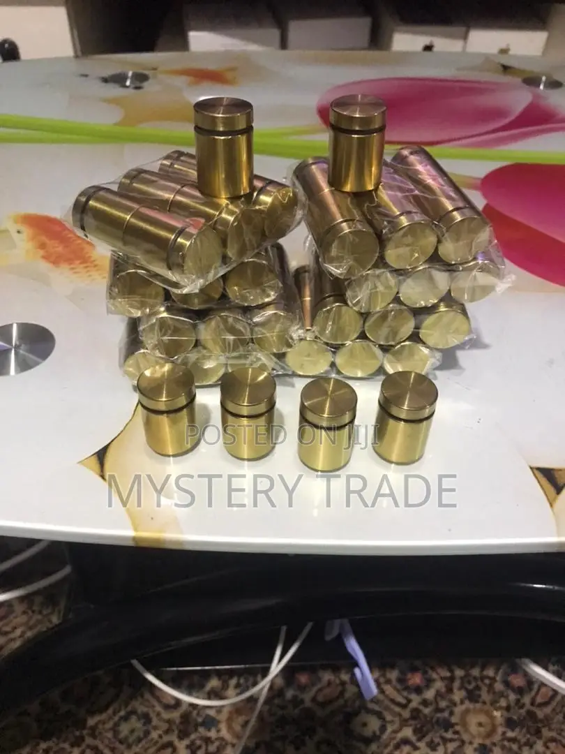 Gold Advert Screws/Stand Off Screws