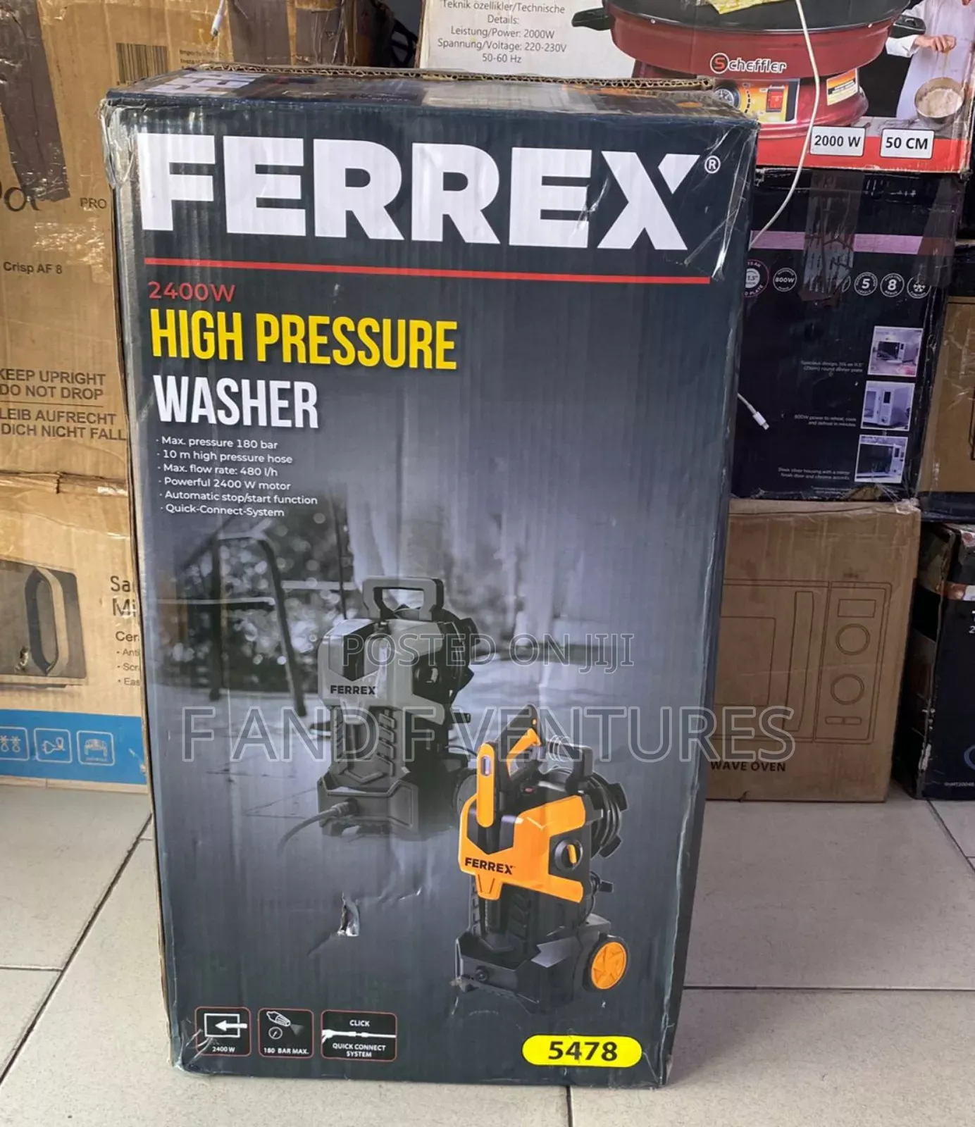 Ferrex High Pressure Washer- Uk