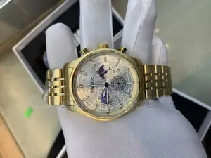 Mettle Gold /Sliver , Black Two Tone Stainless Watch