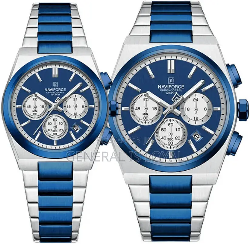 Naviforce 8048 Couples /2in1 Watch