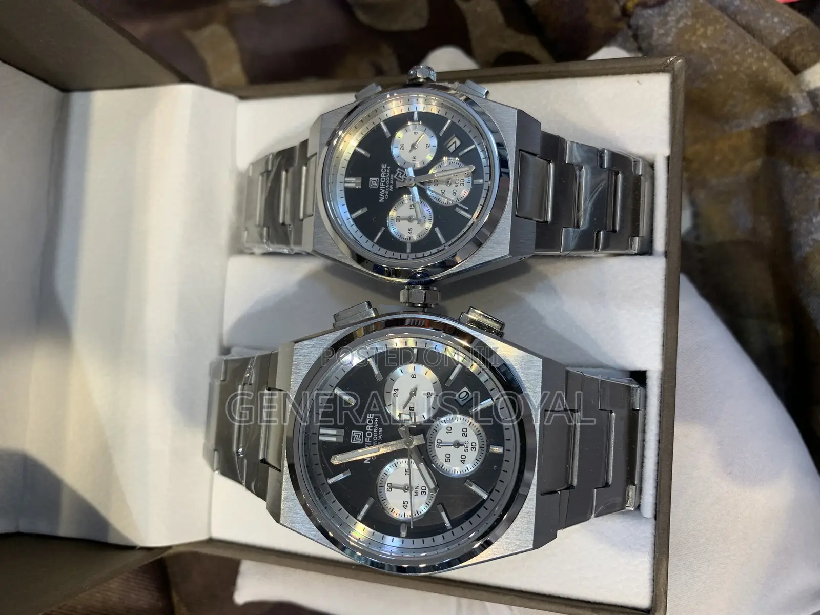 Naviforce 8048 Couples /2in1 Watch