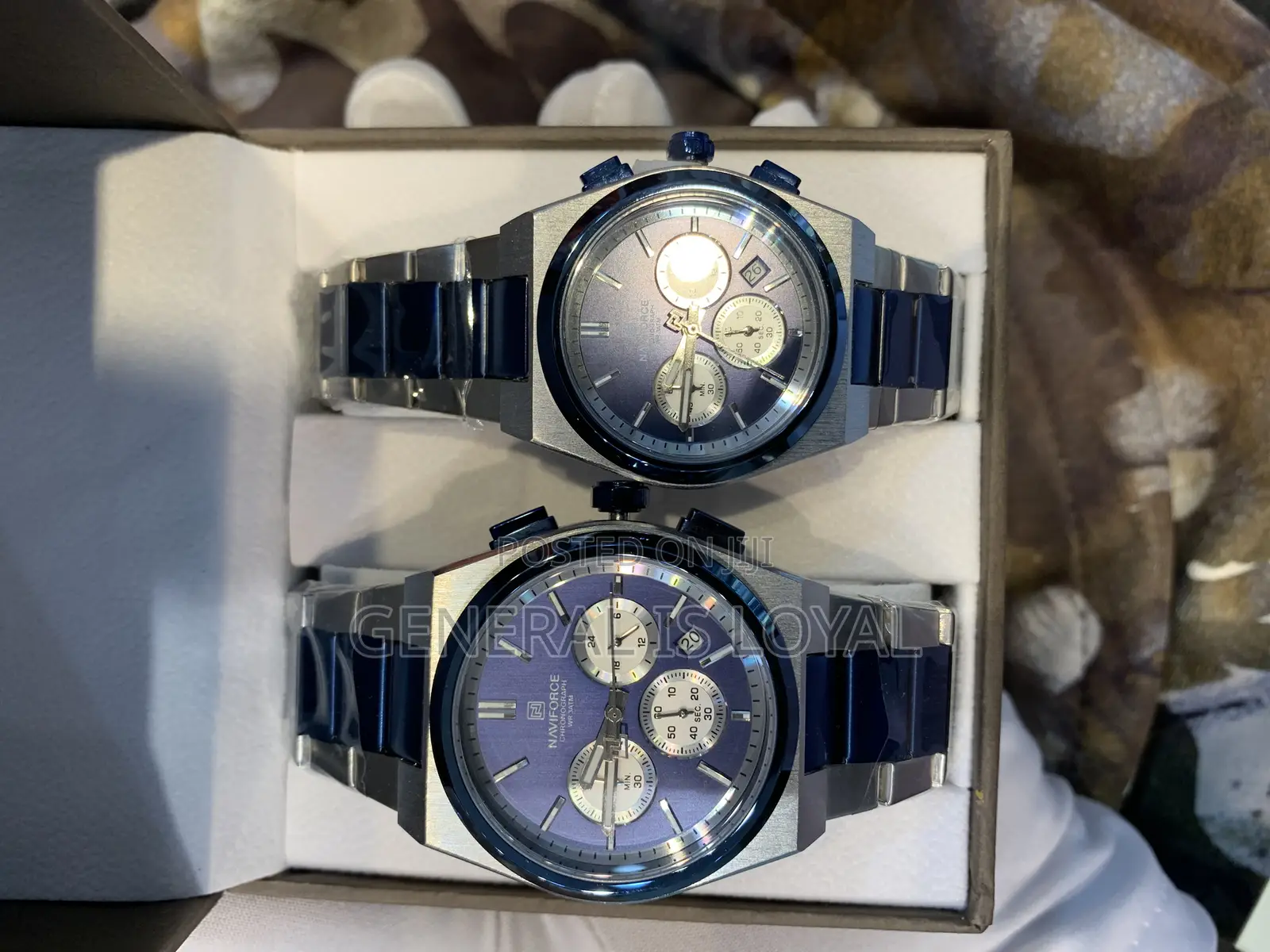 Naviforce 8048 Couples /2in1 Watch