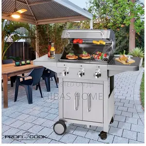 Photo - Proficook Gas Grill 3 Stainless Steel Burner 53x120x112cm
