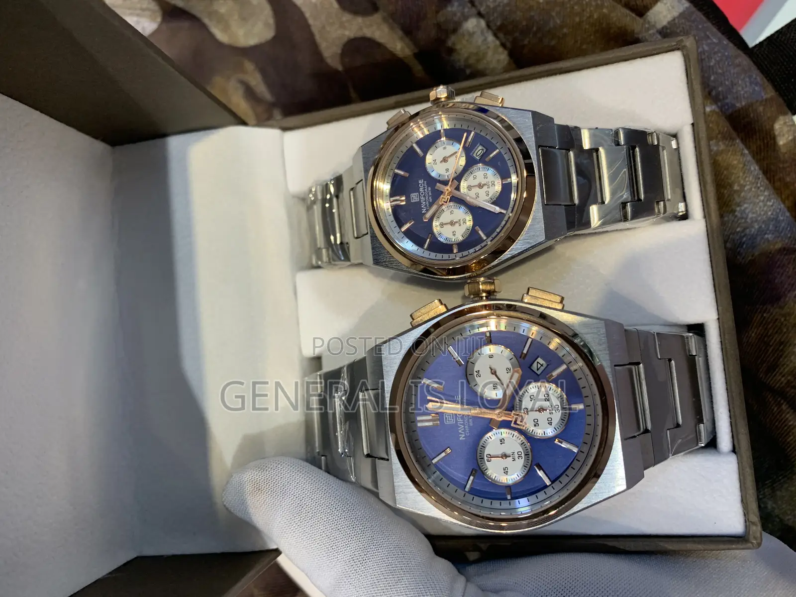 Naviforce 8048 Couples /2in1 Watch