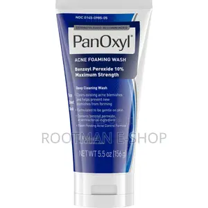 Panoxyl Acne Foaming Wash Benzoyl Peroxide 10% , 5.5 Oz