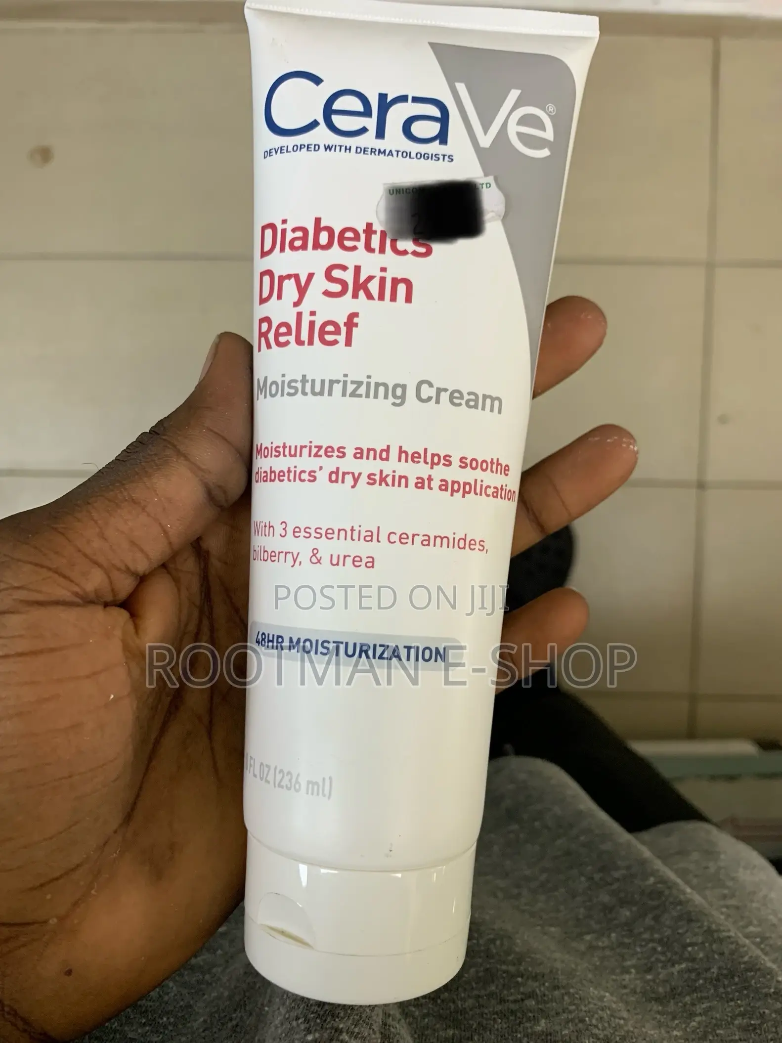 Cerave Moisturizing Cream for Diabetics Dry Skin Urea Cream