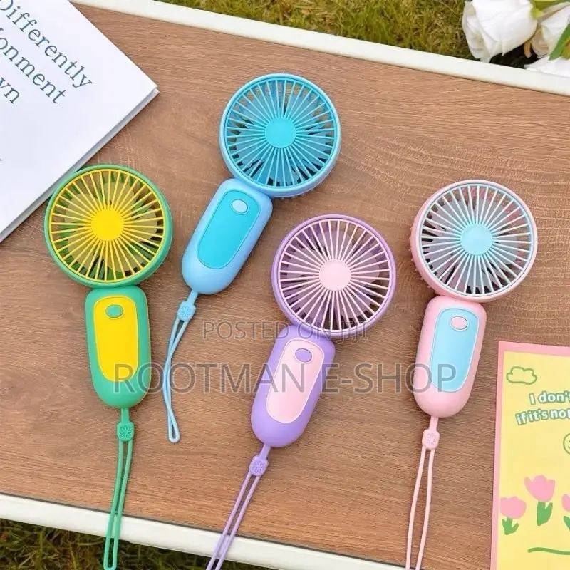 Low Noise Portable Mini Electric Powerful USB Handheld Fan