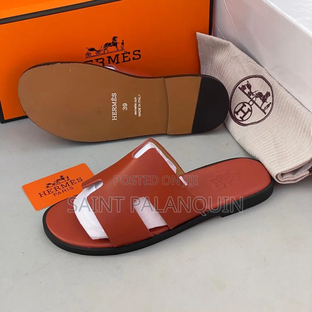 Hermes Slippers Smooth