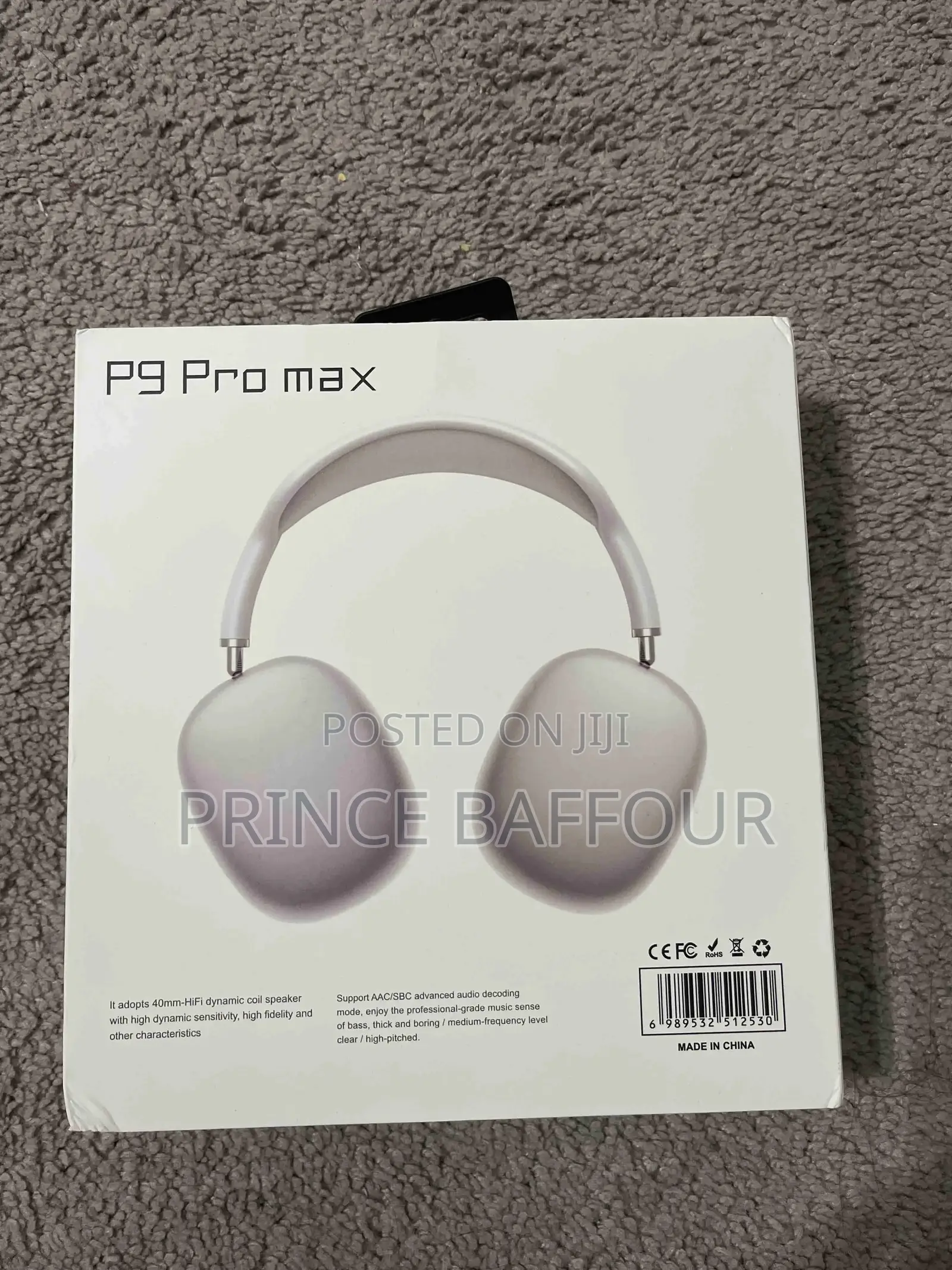 Bluetooth Headphones / P9 Plus Max