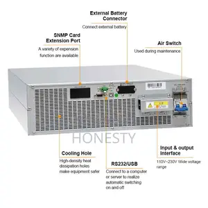 Cwups 1000va Rack-Mounted Online Ups Backup Power Supply