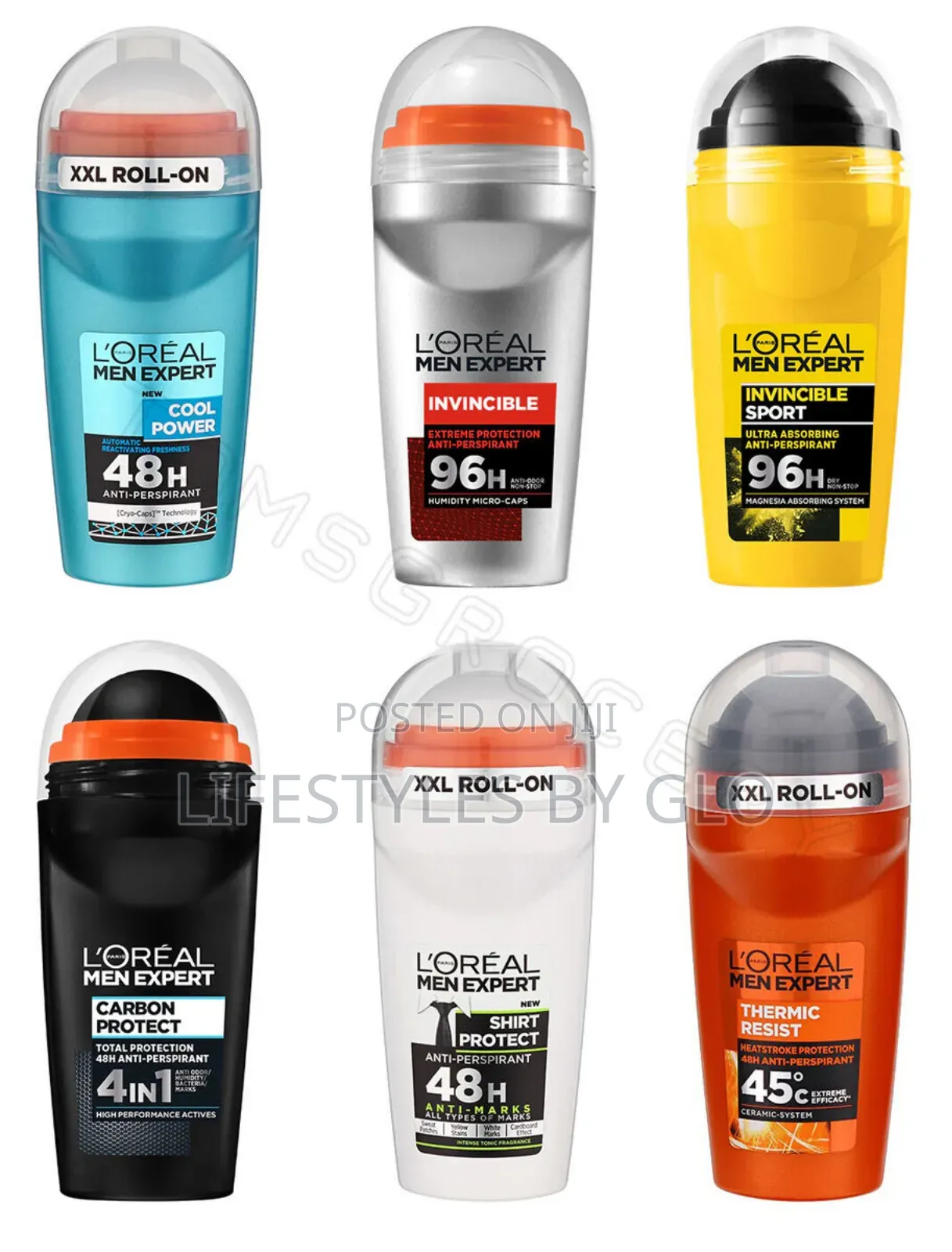 l'Oreal Men Expert Roll on Deodorants Anti Marks